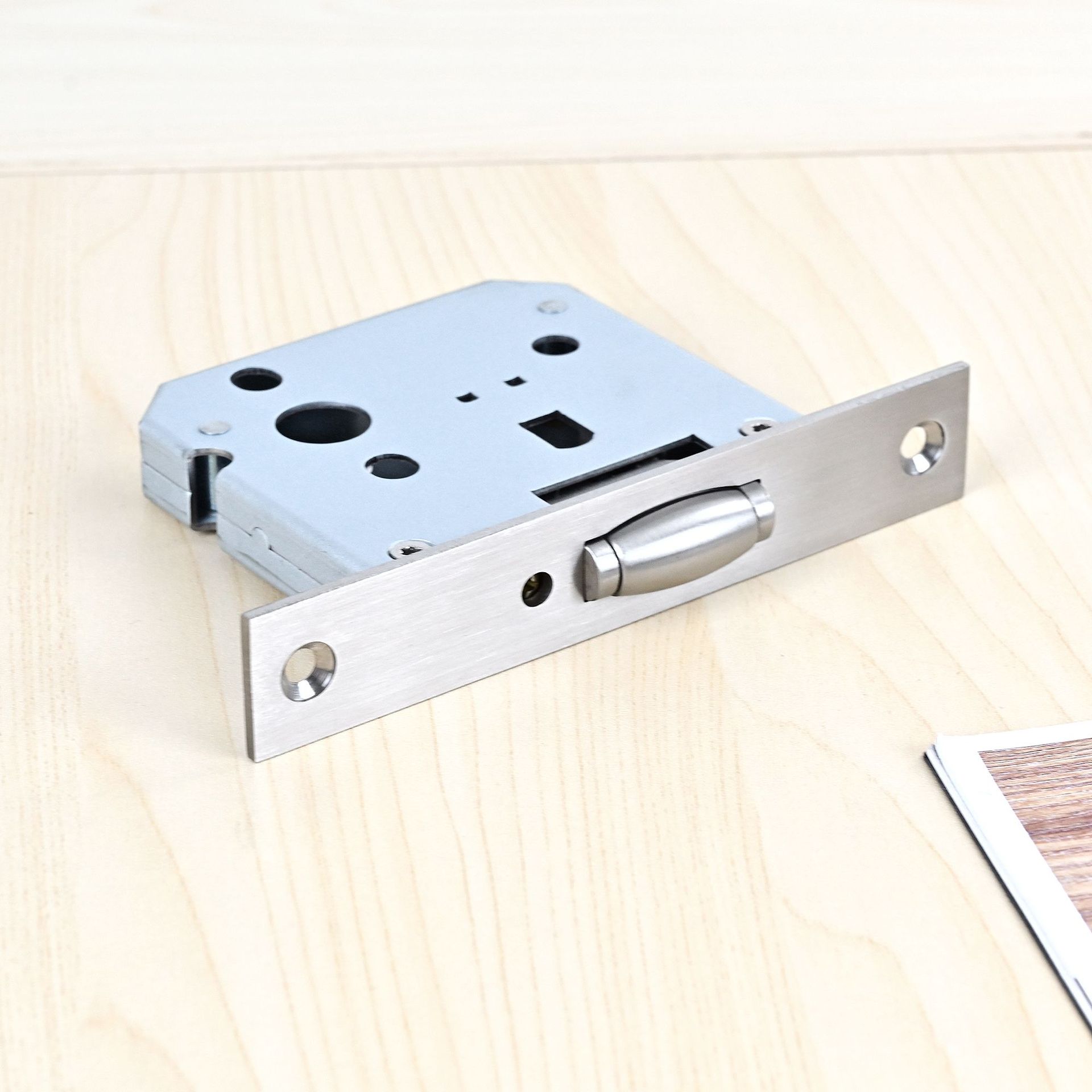 欧标304不锈钢碰珠锁体滚珠锁体 医院酒店工程用门五金 防火锁