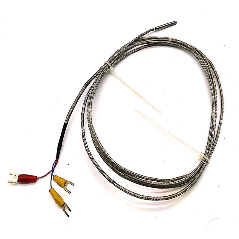 pt100铂电阻 热电阻芯 温度探头pt1000 温度传感器 cu50铜电阻