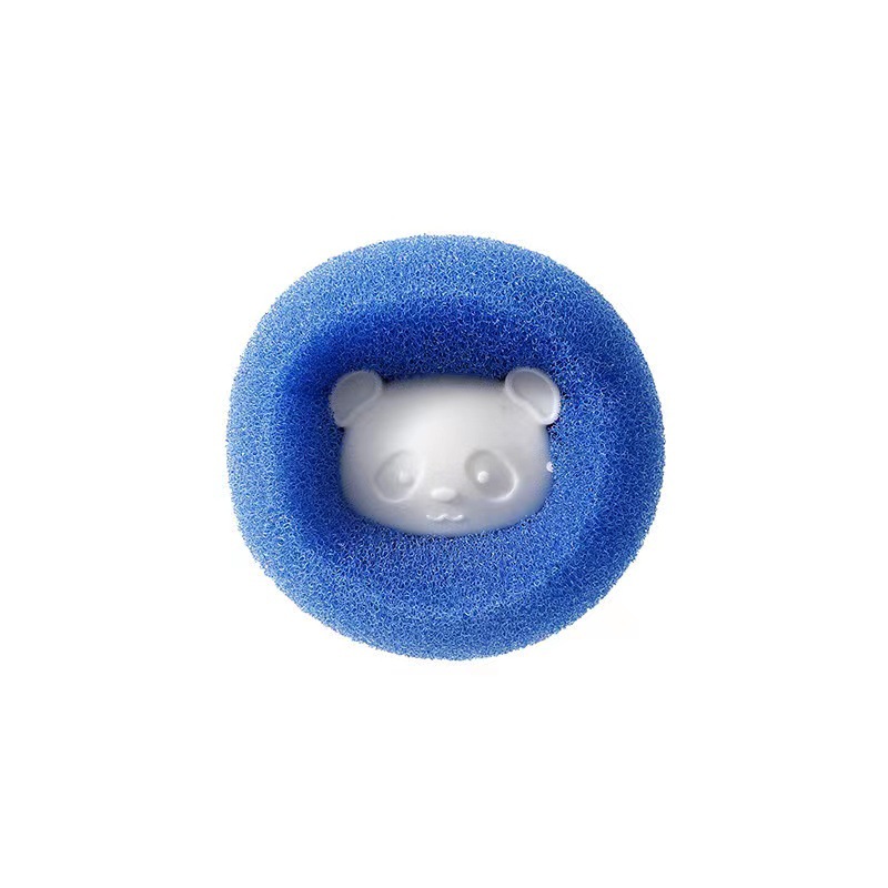 Bear Clear Laundry Ball Washing Machine Sponge Cleaning Ball Sticky Hair Decontamination Laundry Anti-Winding Sponge Magic Laundry Ball