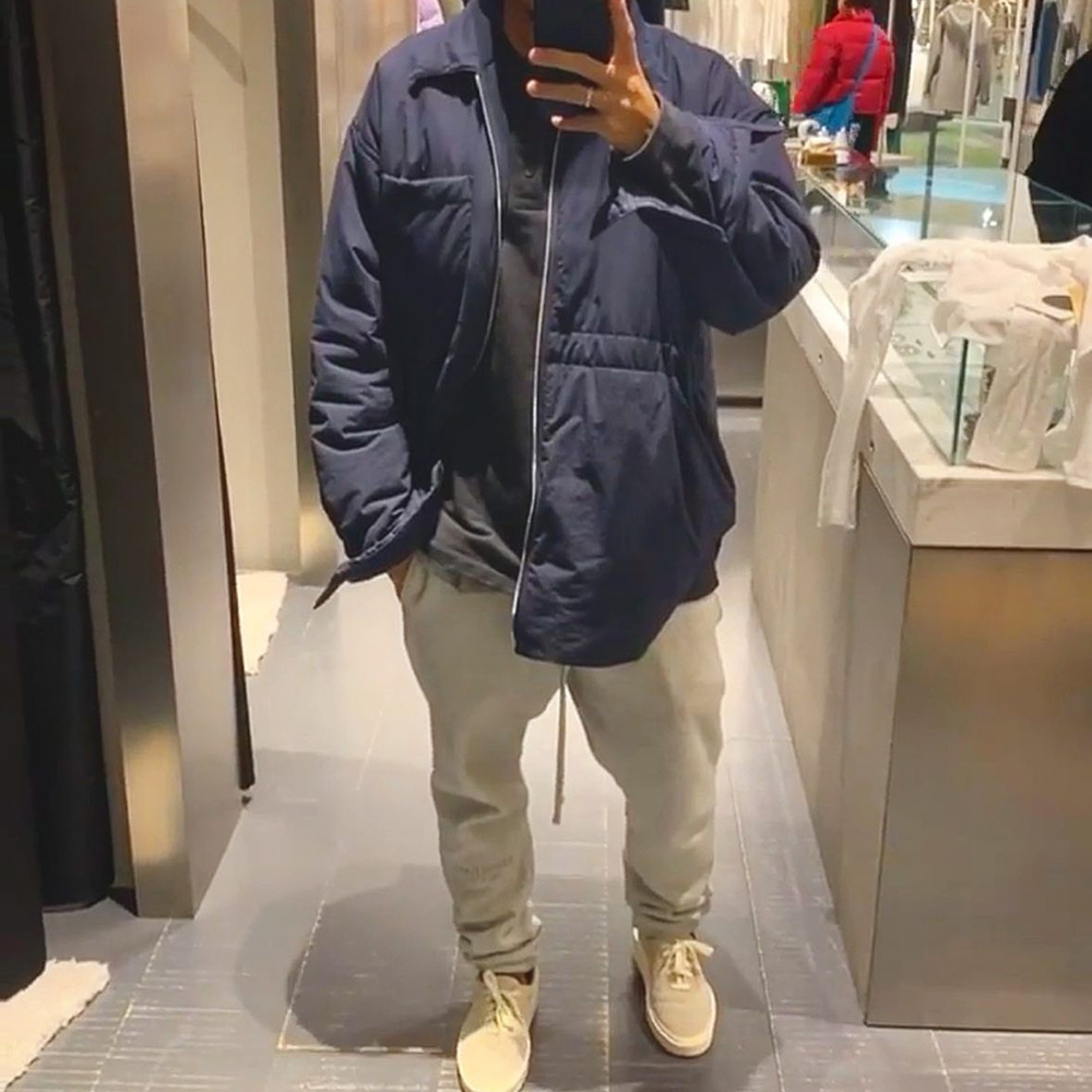 美潮jerry上身同款 marni开叉拉链夹棉薄款外套开衫夹克棉服