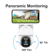 跨境200万涂鸦室外防水无线wifi家用camera全彩球机监控摄像头