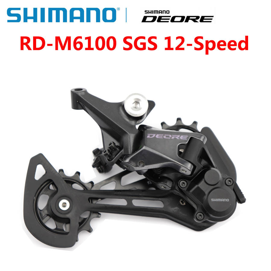 shimano喜玛诺 m6100山地自行车后拨12速变速器rd-m6100