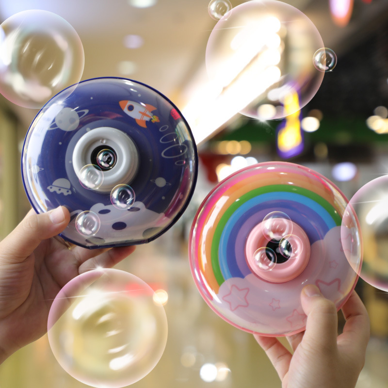 彩虹泡泡机电动全自动吹泡泡水网红甜甜圈相机儿童玩具男女孩礼物