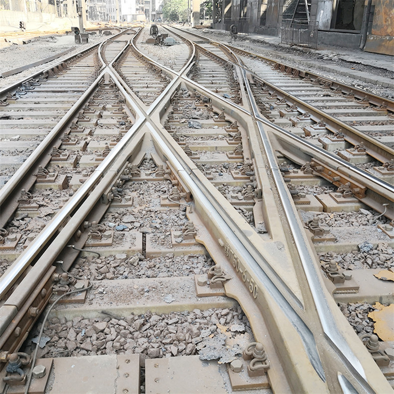 3米5.5米6.5米间距交叉渡线道岔