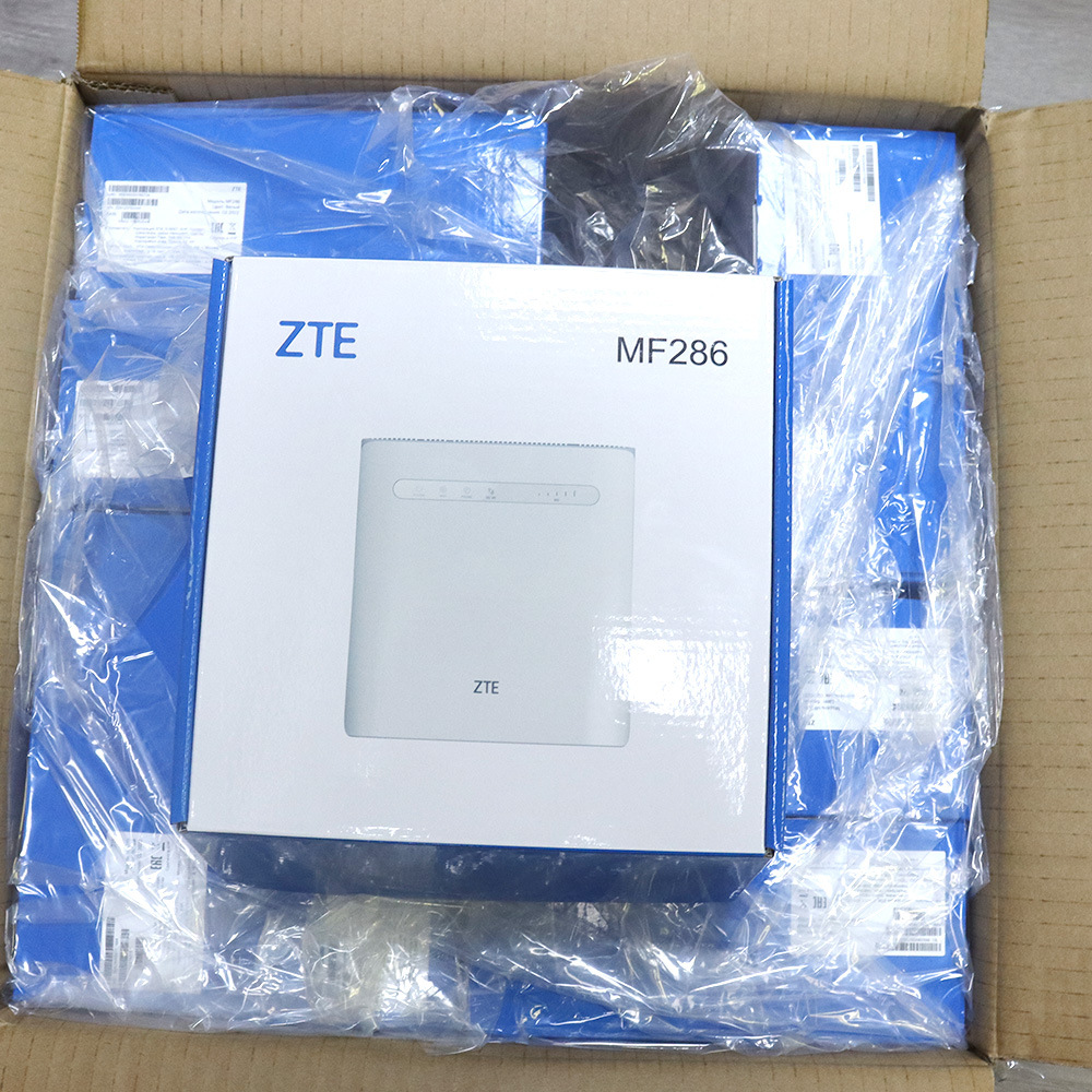 zte中兴mf286无线路由器4g 300mbps适用插sim卡cat6带电话口rj11