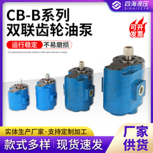 CB-B4/6 4/4系列双联齿轮油泵 厂家直供低压油泵 润滑泵 液压油泵