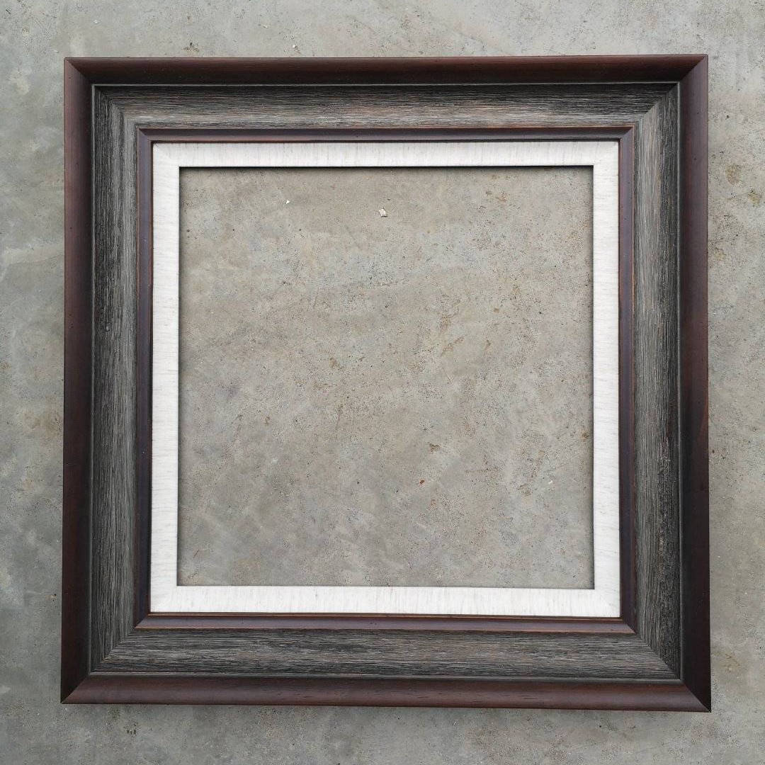 实木画框复古油画框丙烯油画外框装裱素描4k8k水彩包邮