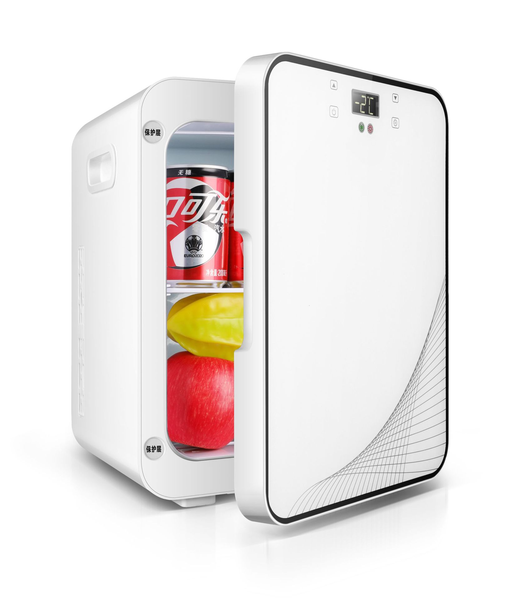 车载冰箱12升家车两用冷热箱汽车冰箱迷你小冰箱