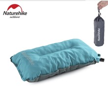 NH挪客 户外自动充气枕头午休睡枕便携旅行旅游露营舒适护腰靠枕