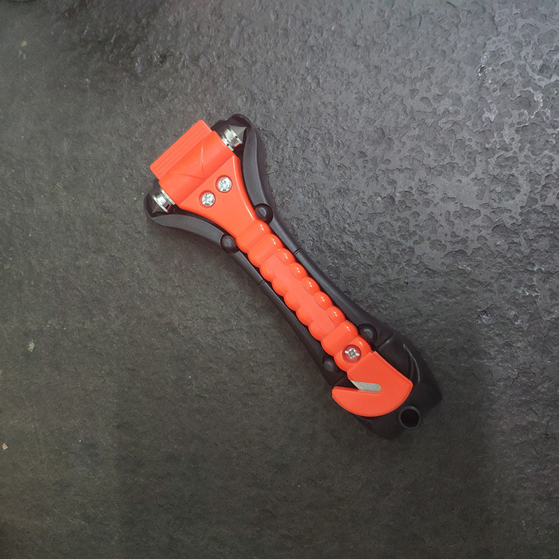 公交车逃生锤 汽车救生锤二合一实心安全锤 大巴随车用消防应急锤