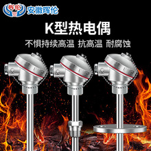 根据用户需求可批量定制代加工高温K型装配式不锈钢热电偶热电阻
