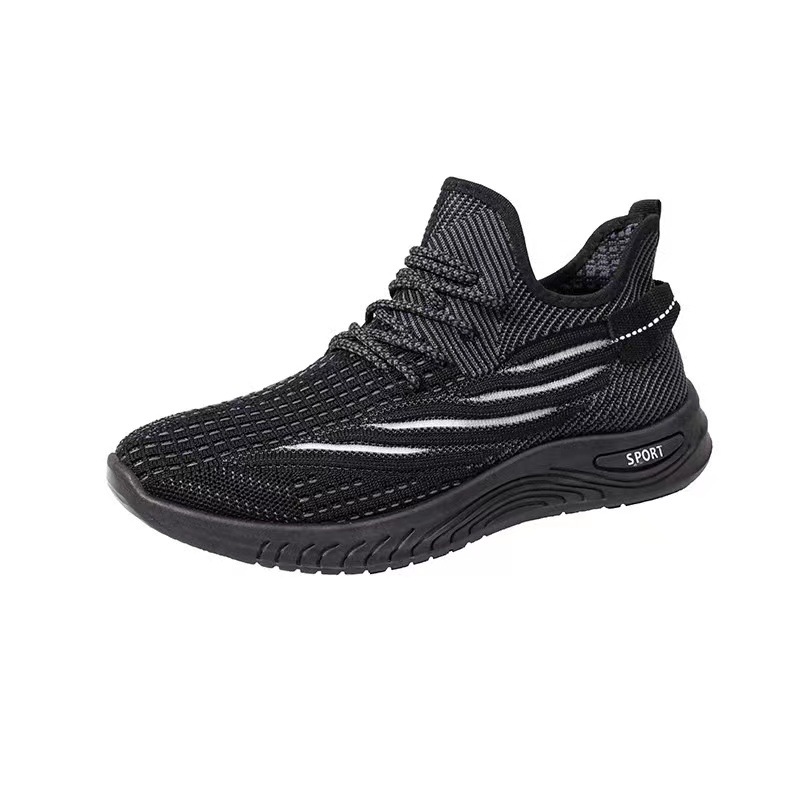 Summer Internet Celebrity Men's Casual Sports Shoes Trendy All-Matching and Lightweight Coconut Shoes Ultra-Light Breathable Comfortable and Non-Slip Running Shoes