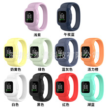 适用于佳明Garmin vivofit jr.3无扣款手环腕带 纯色硅胶表带