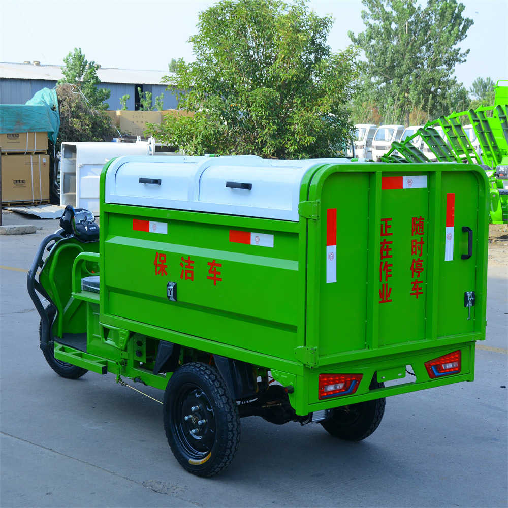 环卫垃圾电动车保洁三轮垃圾车物业垃圾处理车快速清运车-阿里巴巴