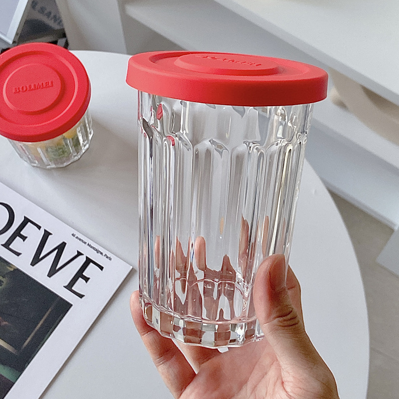 Glass Stove Tea Boiling Glass Storage Jar Festive Hand Gift Sealed Snack Jar Refrigerator Storage Tank