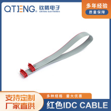 红色IDC CABLE灰排线 镀锡铜线CABLE排线成品加工 IDC灰排线批发