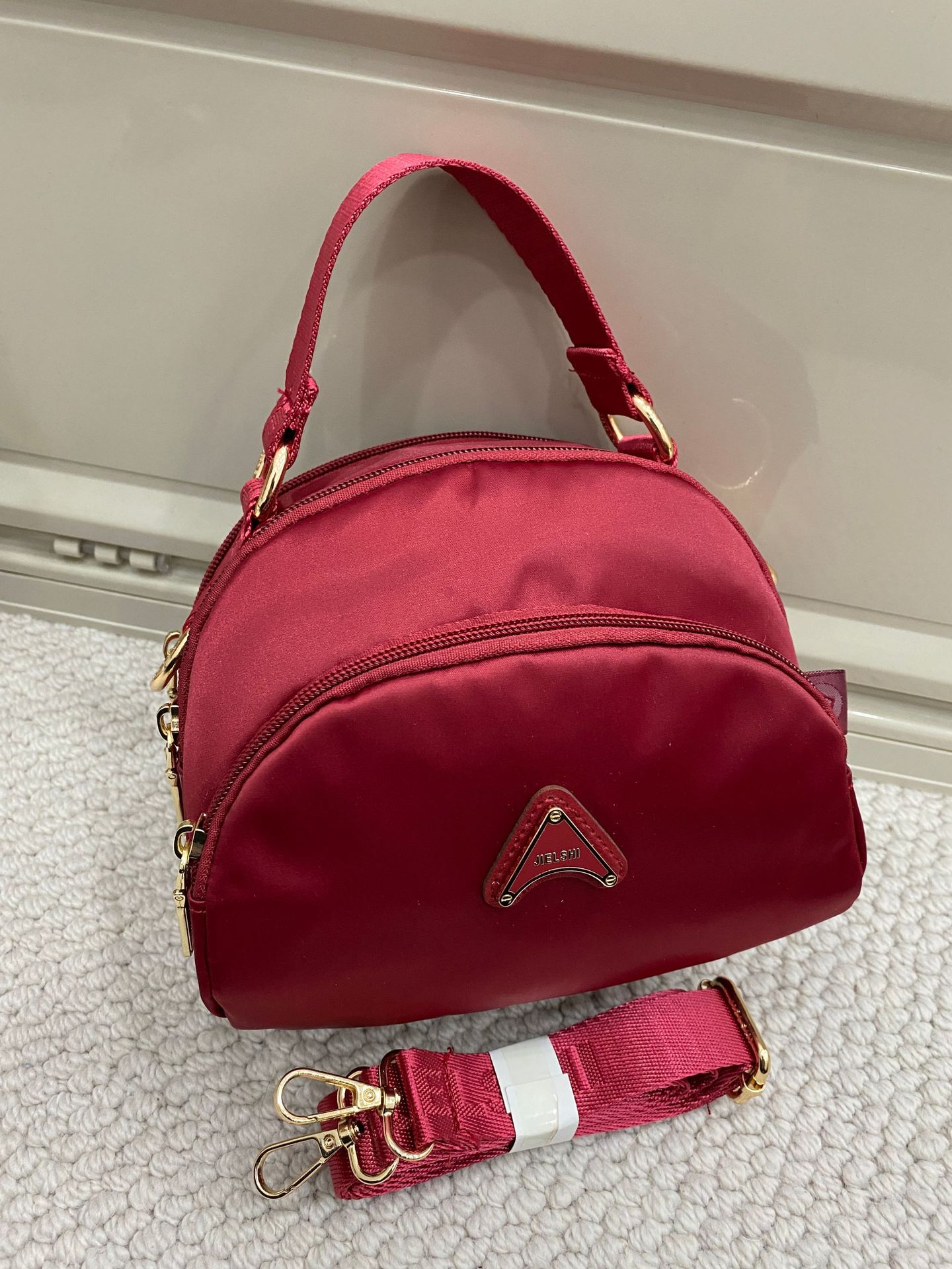 简约小包包耐用牛津布轻便休闲斜挎包女尼龙超轻单肩时尚小包手拎