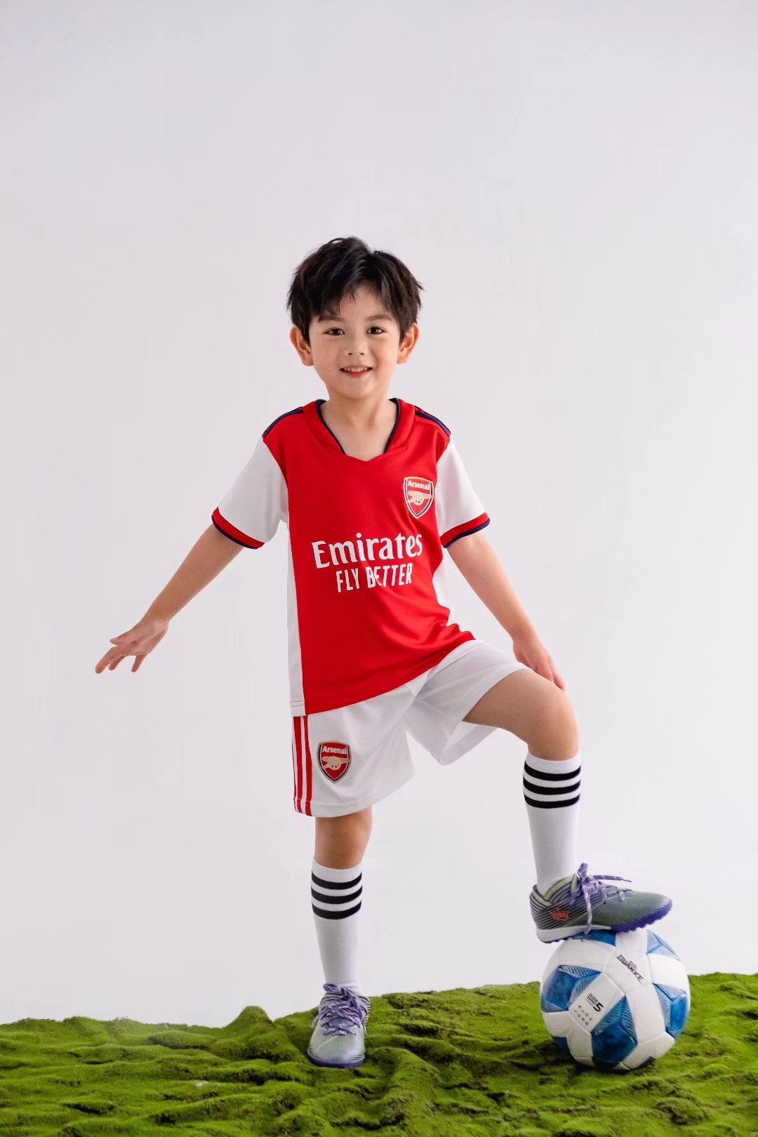 儿童球衣利物浦切尔西阿森纳主客场童装足球服小学生班服校服