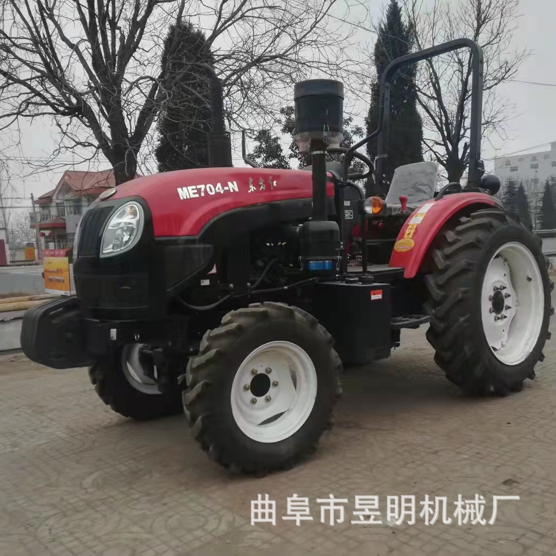 70马力农用四驱拖拉机 华夏60马力耕地犁地机 国补后提车全国联保