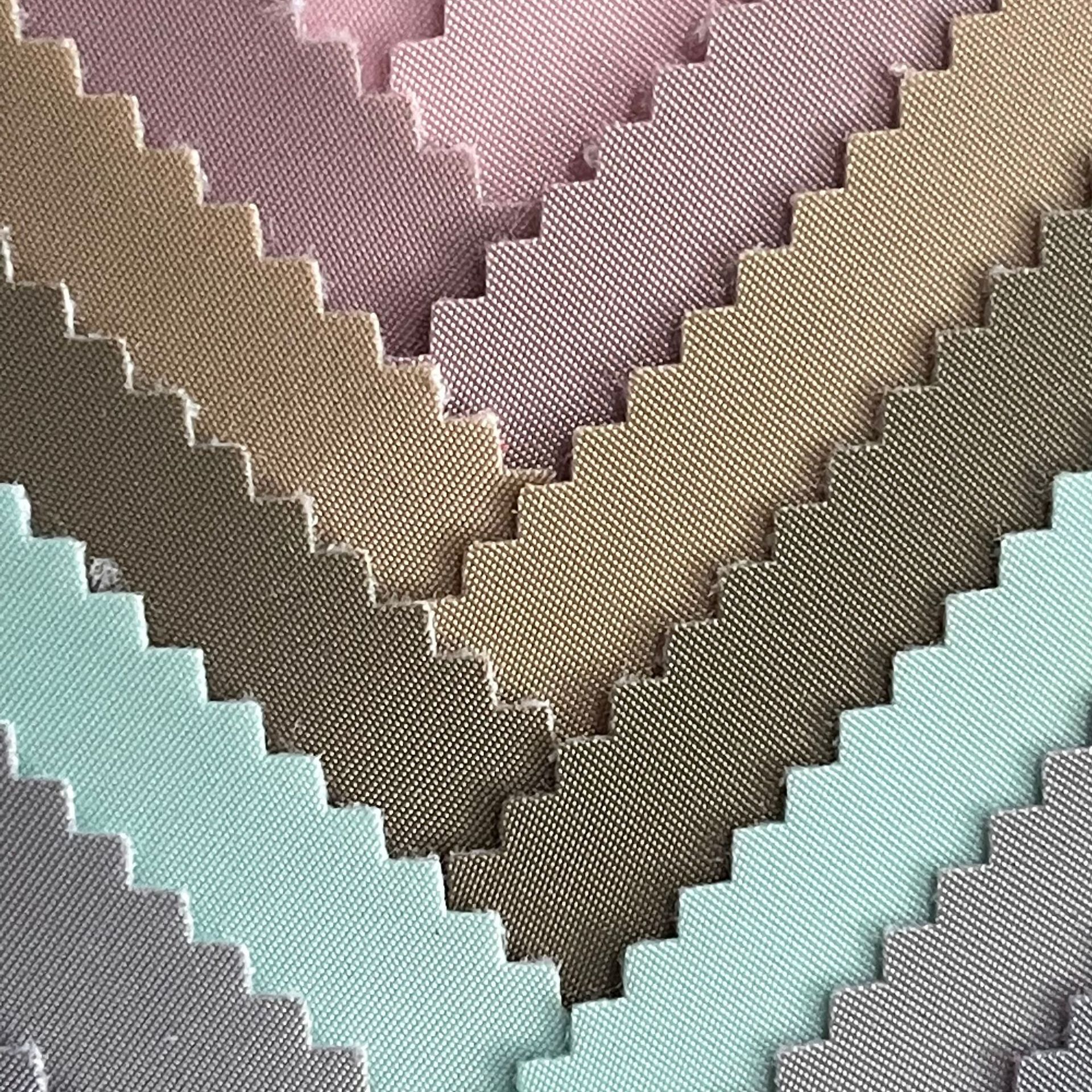 涤纶布斜纹75d*75d复合针织底防水布 复合布