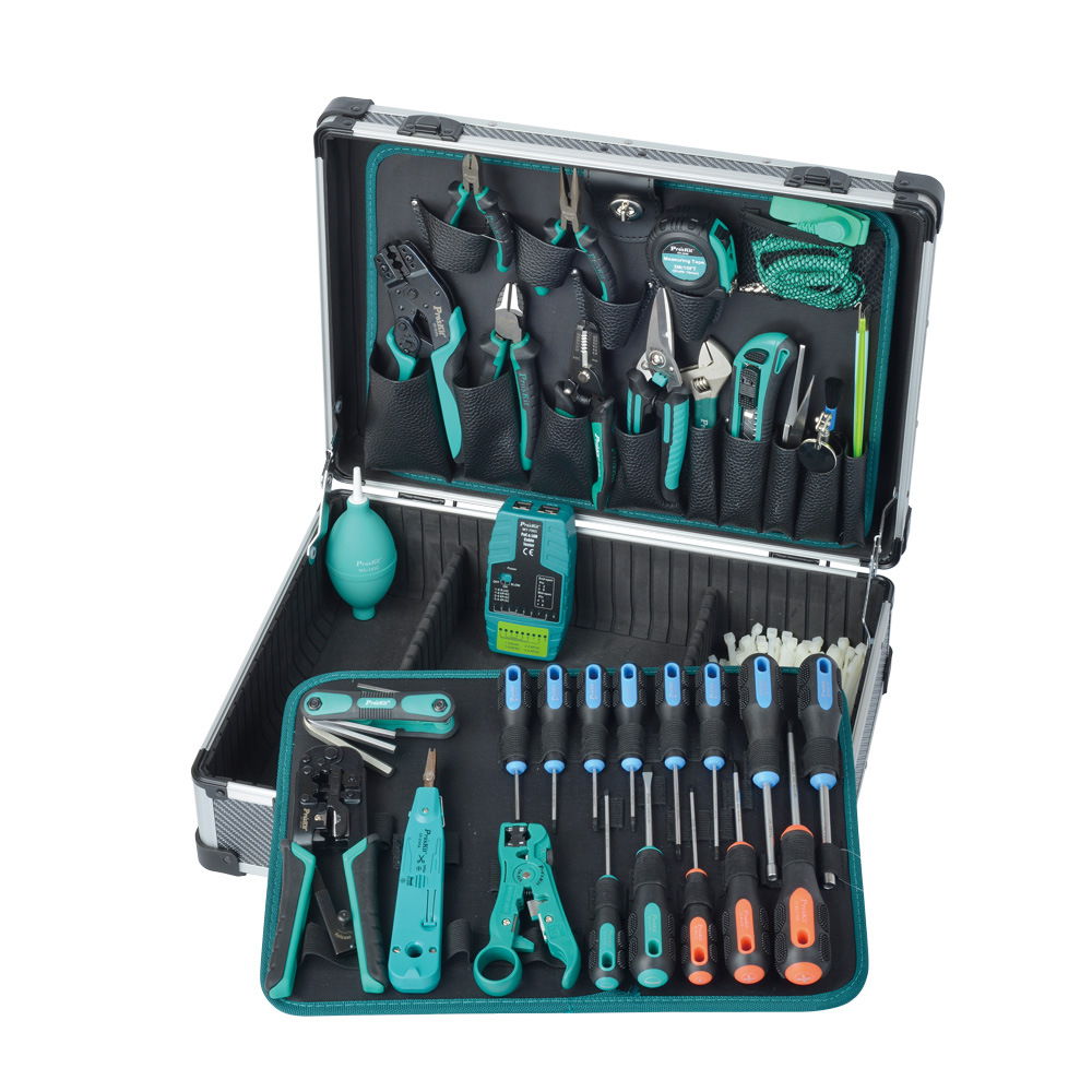 pro`skit/宝工pk-1938m系列 专业网路工程师工具组网络工具组套装