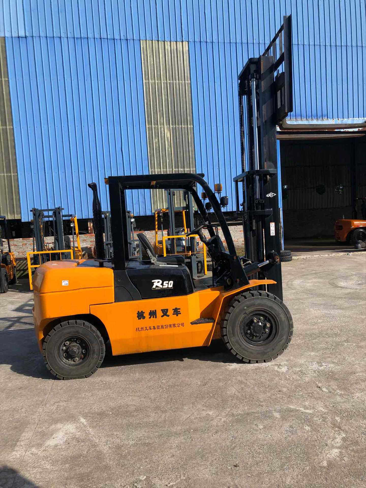 杭州小五吨叉车九成新车况不错干活车全国包邮