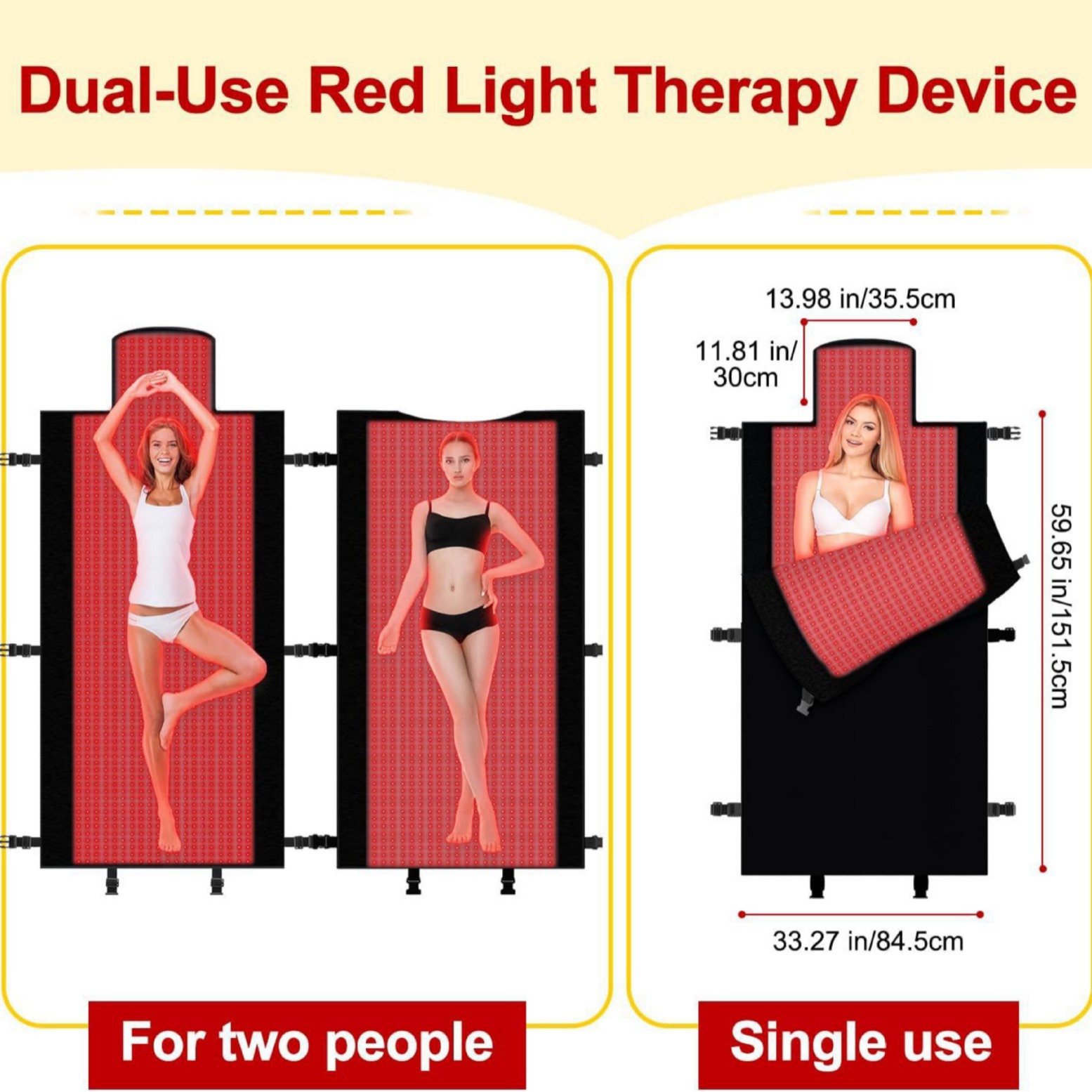 Cross-Border Wired Red Light Beauty Sleeping Bag Home Red Light Blanket Infrared Heating Relieve Fatigue Soreness Sleeping Bag