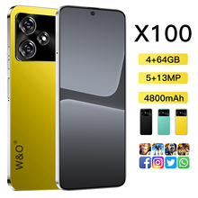 X100跨境爆款6.5穿孔屏3+32G安卓10低价4G智能手机 一件代发