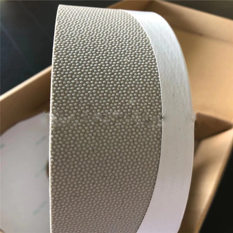 鸡皮颗粒防滑防粘胶带批发 无残胶机械传动辊筒滚轮用耐高温胶带