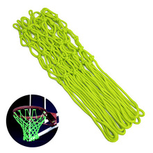 Nightlight Basketball Net Nylon Glowing Basketball Hoop Rim