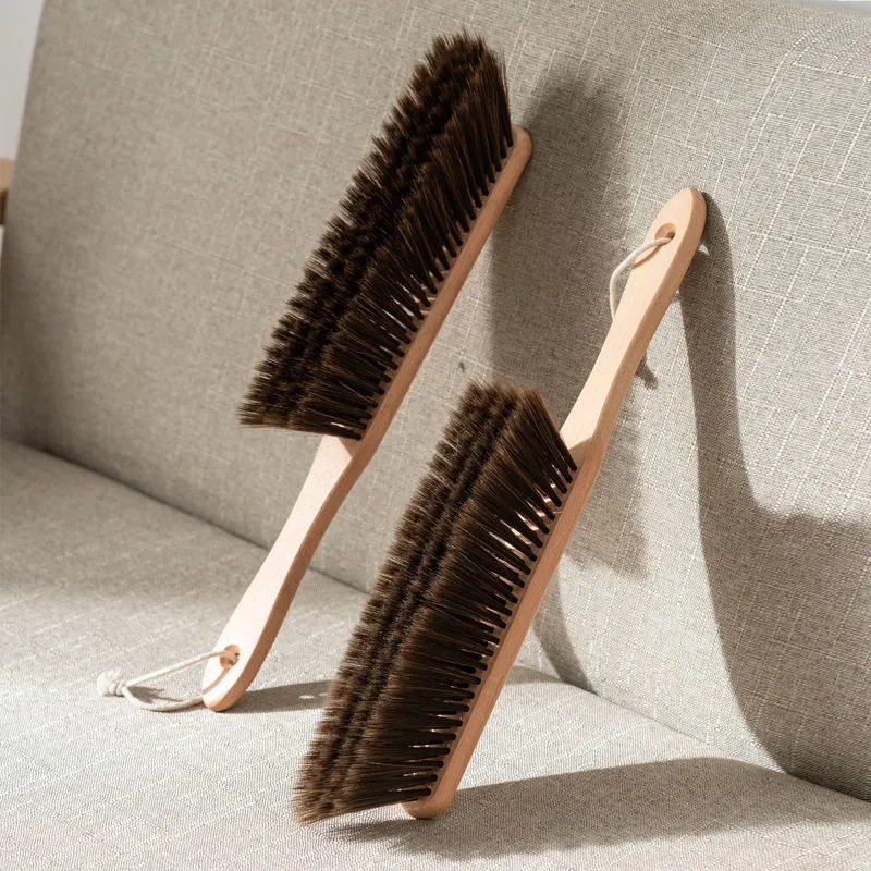 beech bed-sweeping brush brush anti-static household cleaning set bed-sweeping brush broom bed soft brush carpet bed-sweeping brush artifact dust removal