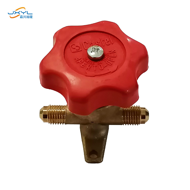 卡士妥展示柜冷冻机组用手动调节1/4螺纹接口手阀6210/2