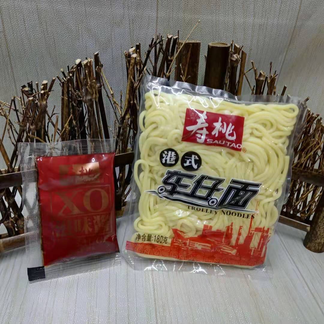 寿桃牌港式车仔面 2021年12月xo 香辣 麻辣 葱香 黑鸭五种酱可选