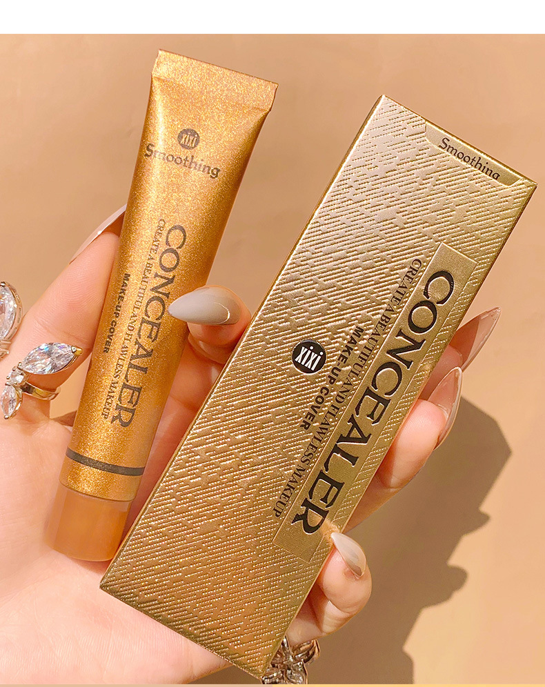 xixi小金管遮瑕膏笔液化妆师专用强力巨遮盖脸部斑点遮黑眼圈神器