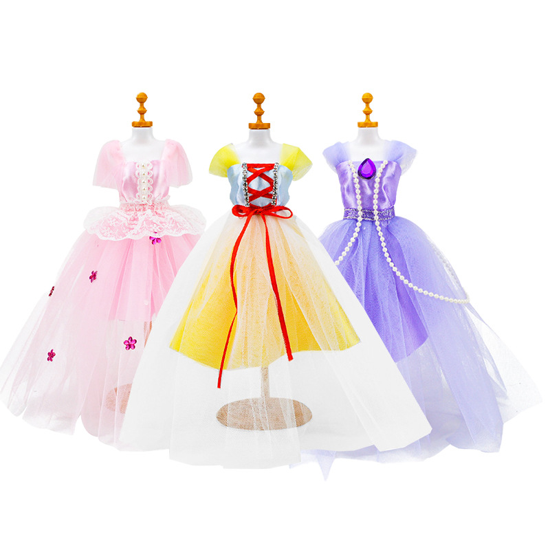 Girls' Toy Making Doll Clothes Cloth Children's Clothing Design Diy Children's Handmade Material Kit 30