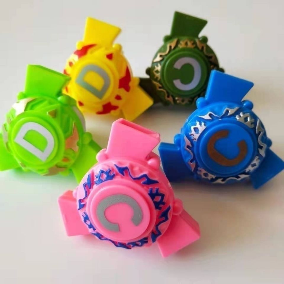 新品超霸口哨战陀螺提高肺活量持续对战儿童减压三口吹气玩具