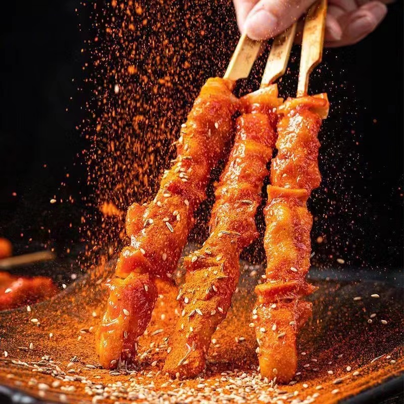 圣农地道脆骨串冷冻半成品烧烤串鸡柳商用脆骨半串串骨肉相连240g