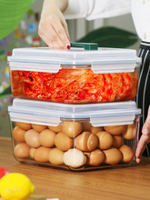 6L超大号密封盒高硼硅玻璃大容量微波长方形保鲜冰箱收纳盒泡菜盒