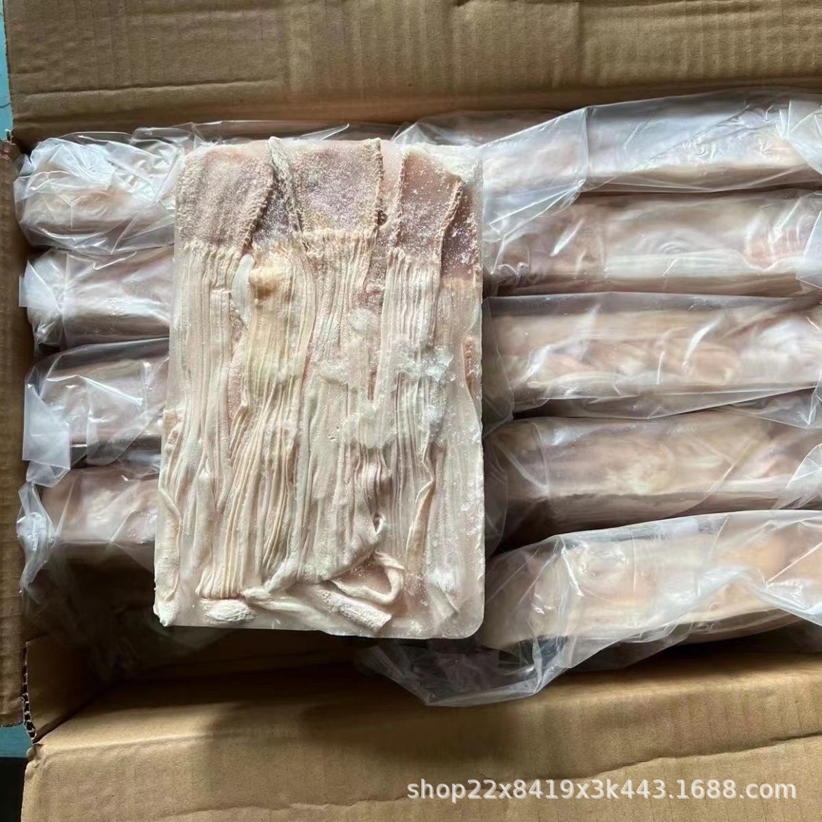 24斤装12包鸭食带冷冻批发鸭食管新鲜冷冻鸭郡把鸭胰胃重庆火锅