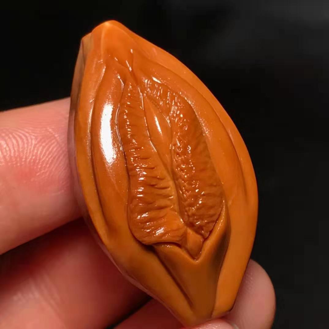 单籽橄榄核雕女阴橄榄核手串生命之源 生命之门文玩升职加薪利器