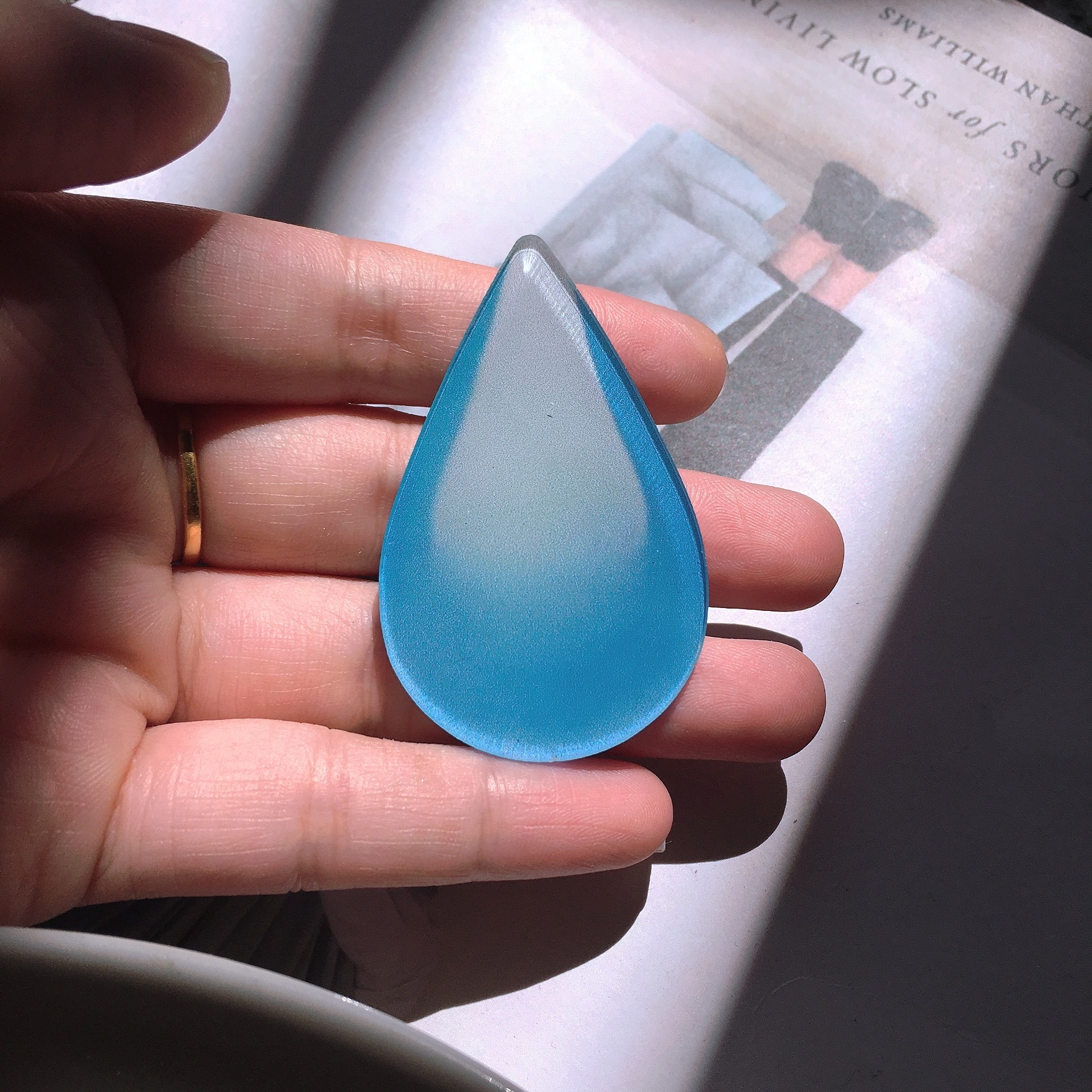 小红书同款emjio表情包流汗发夹水滴可爱搞怪无语发饰刘海夹头饰