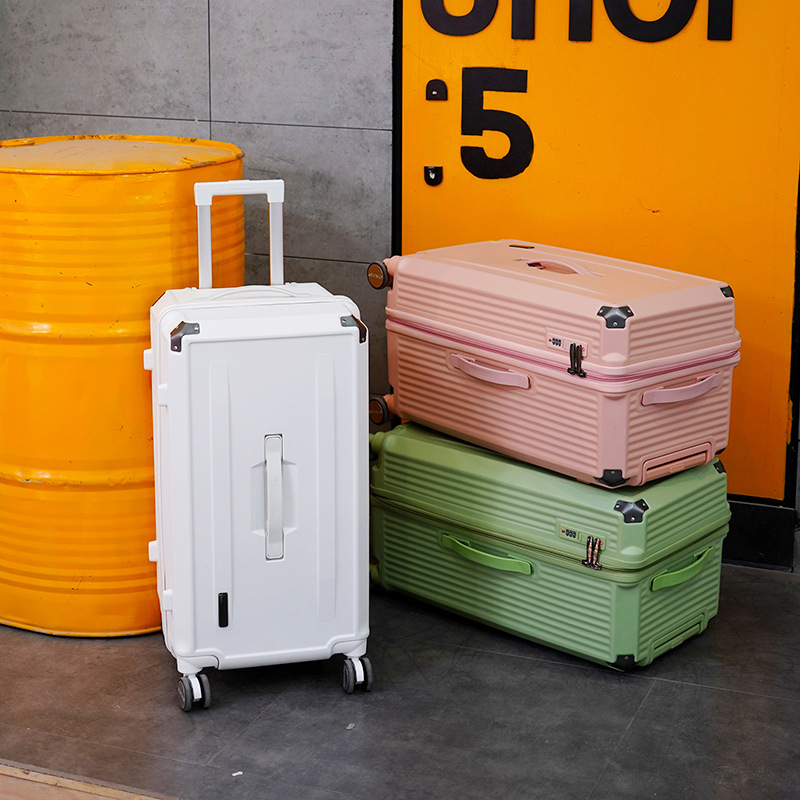 出口大容量行李箱男潮流拉杆箱女超大学生旅行箱多功能拉链皮箱子