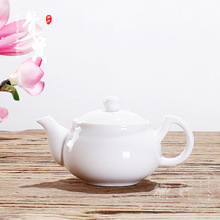 骨瓷茶壶茶杯白色陶瓷盖碗泡茶器白瓷茶漏杯家用功夫茶具一件代发