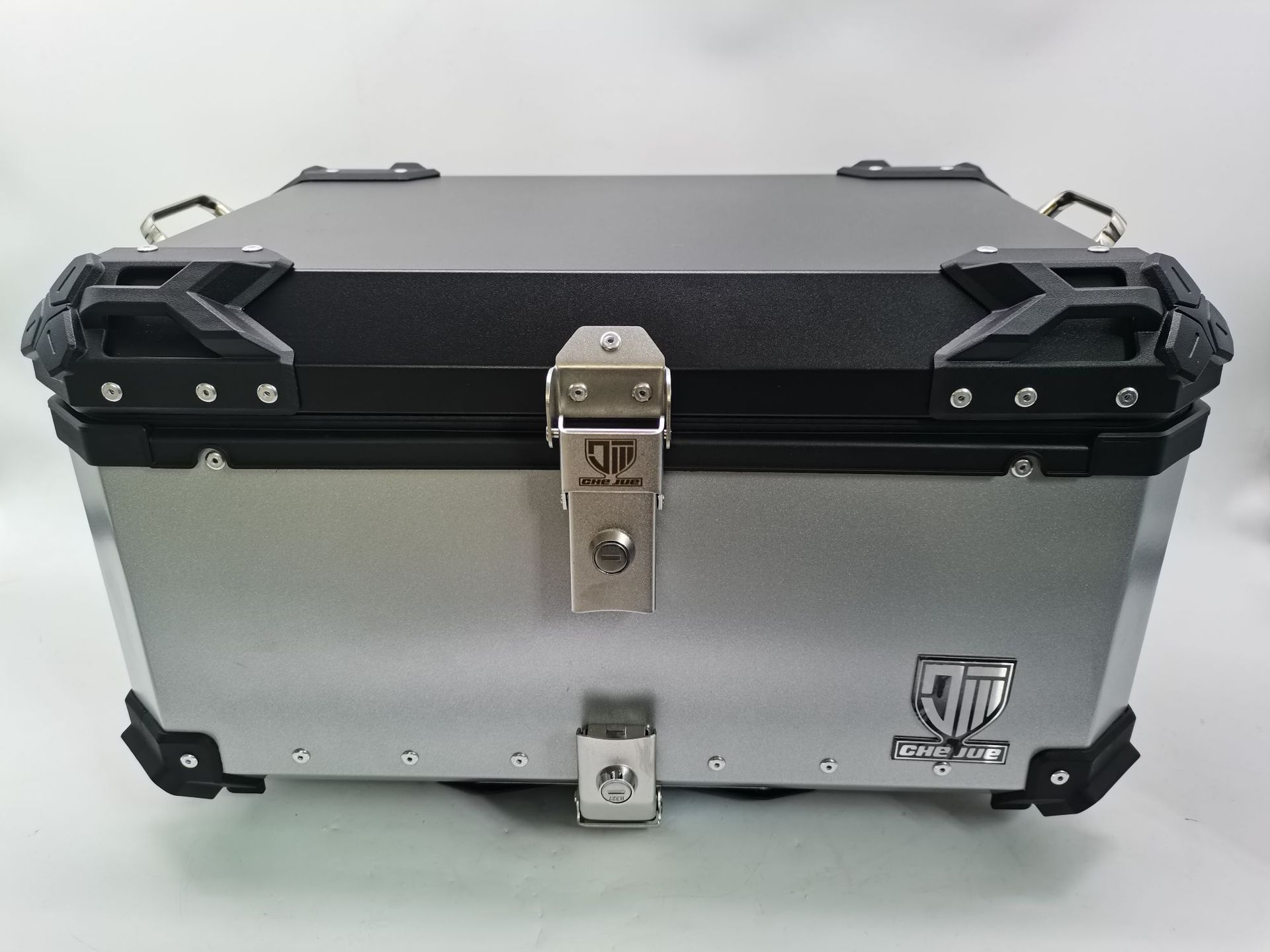 铝合金尾箱摩托车后备箱适用川崎春风电动车后尾箱钱江qj400置物