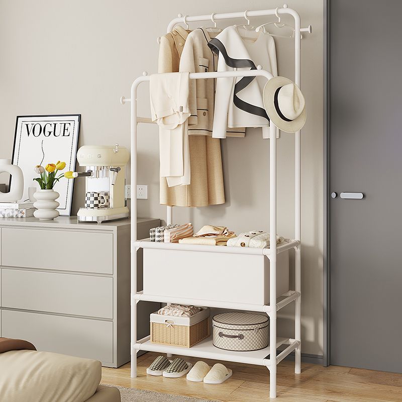 Simple Clothes Hanger Multi-Layer Clothes Storage Rack Multi-Functional Bedroom Rental Room Clothes Hanging Rod Ins Thick Thickened