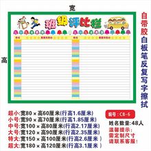 班级文化评比栏墙贴小学生你追我赶积分表光荣榜教室布置装饰