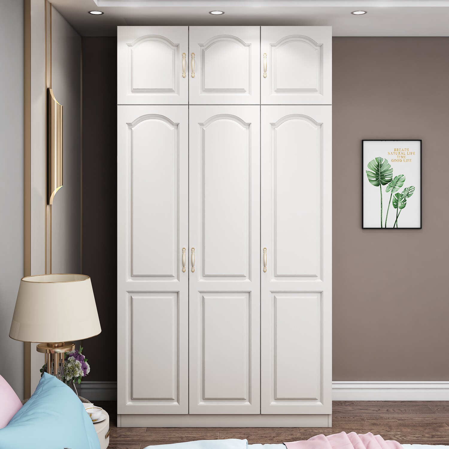 0成交3件北京整体衣柜全屋现代轻奢房间衣柜开放式衣帽间家具