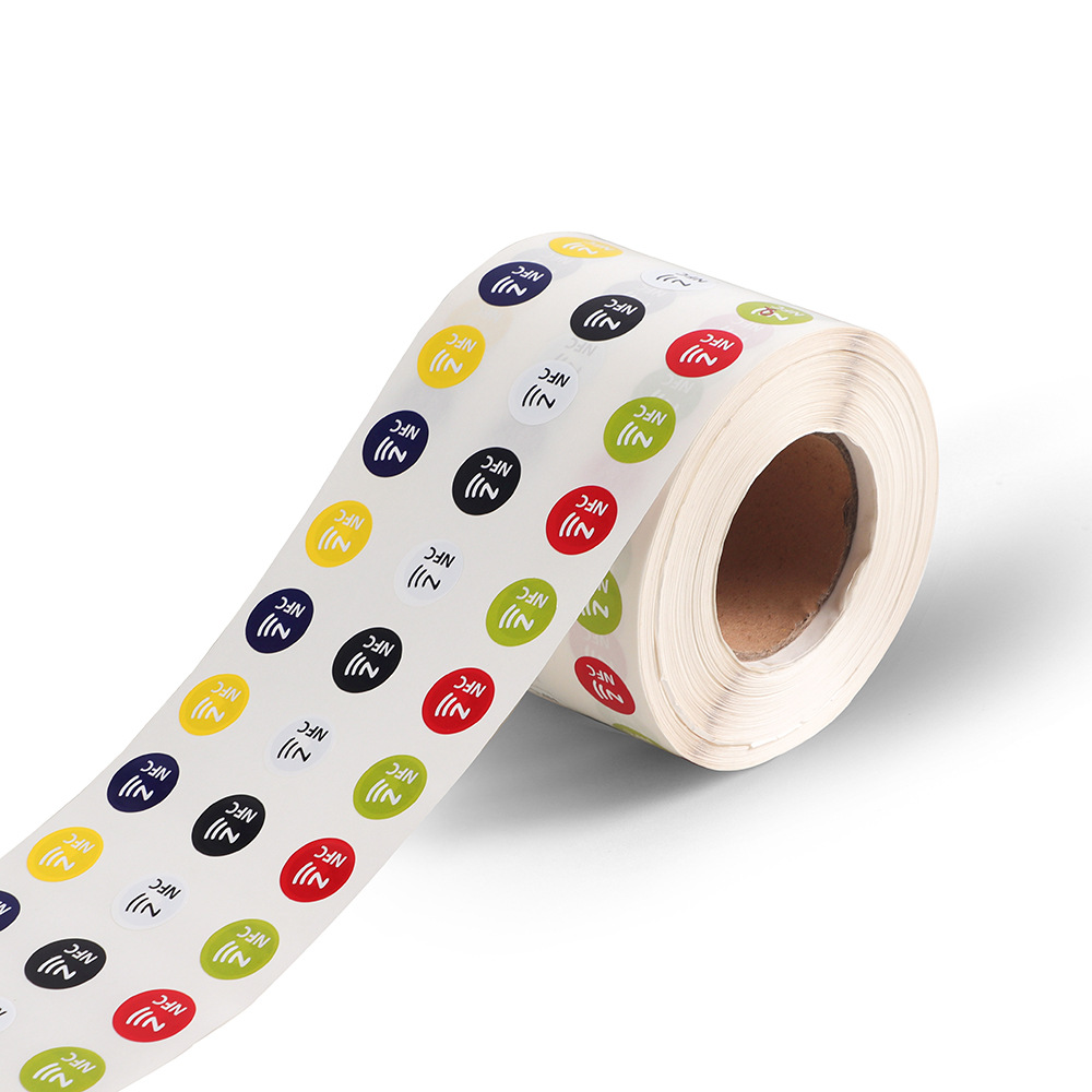 rfid不干胶电子标签 nfc高频芯片彩标纸质射频标签 现货订货-阿里巴巴