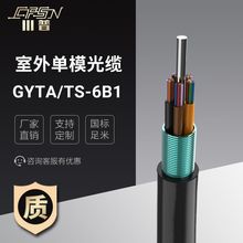 源头厂家直销六芯单模室外光缆松套架空直埋光纤GYTA/GYTS-6B1