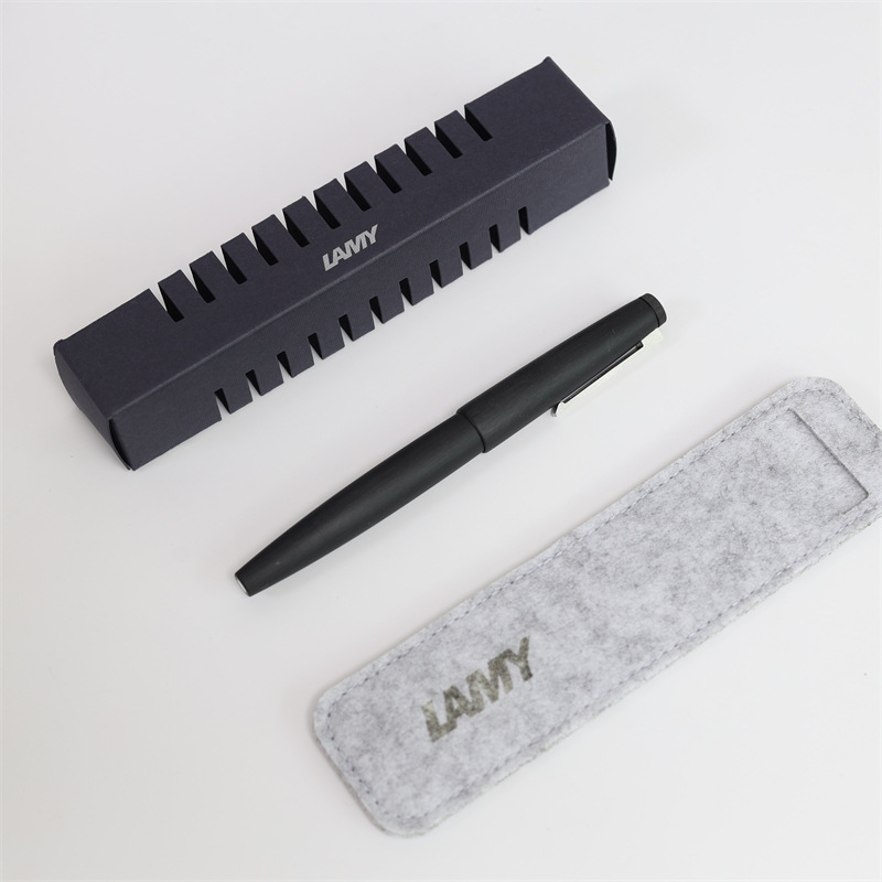 lamy/凌美 lamy2000宝珠笔 中性笔 签字笔 玻璃拉丝 礼盒套
